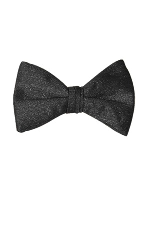 Picture of Vertical Black Shiny Bow