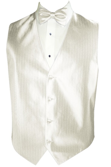 Picture of VERTICAL DIAMOND WHITE VEST