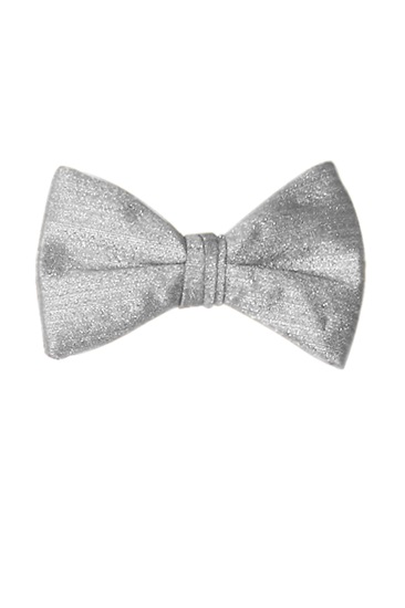 Picture of VERTICAL SILVER SHINY BOW
