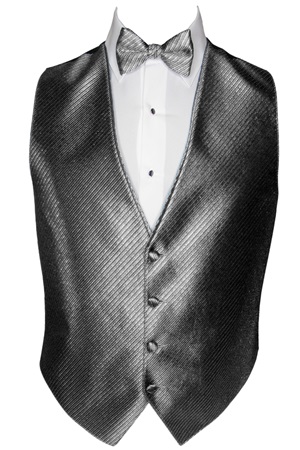 Picture of SYNERGY METALLIC DARK SILVER VEST