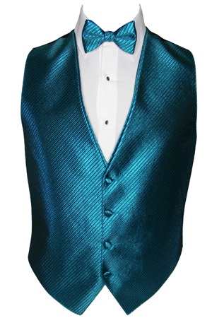 Picture of SYNERGY METALLIC DARK TEAL VEST