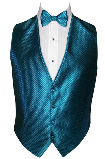 Picture of SYNERGY METALLIC DARK TEAL VEST