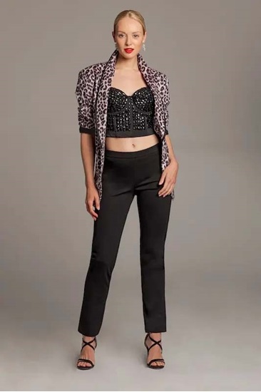 Picture of Amari Leopard Sophia Ladies’ Coat