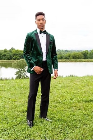 Evergreen Luxor Velvet Coat