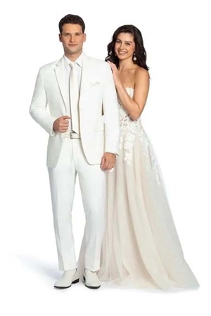 Calypso White Suit